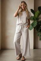Mineral Wash Lounge Set-How Cute is That? Boutique