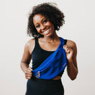 FAST AND FREE ATHLETIC BUM BAG in BLUE-How Cute is That? Boutique