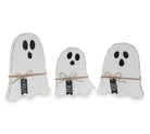 WOODEN GHOST SHELF SITTERS SET OF 3-How Cute is That? Boutique