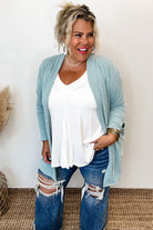 REESE RIBBED CARIDIGAN-How Cute is That? Boutique