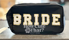 Bride Makeup Bag XLarge-How Cute is That? Boutique