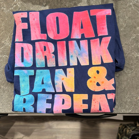 Float, Drink, Tan, and Repeat Tank Top