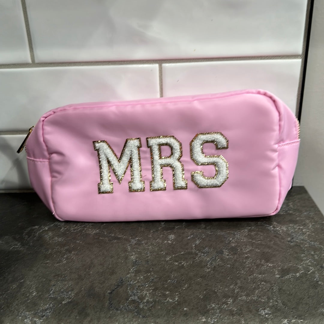 Mrs. Makeup Bag Large-How Cute is That? Boutique