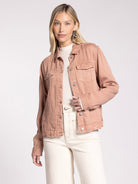 Jackie Denim Jacket--How Cute is That? Boutique