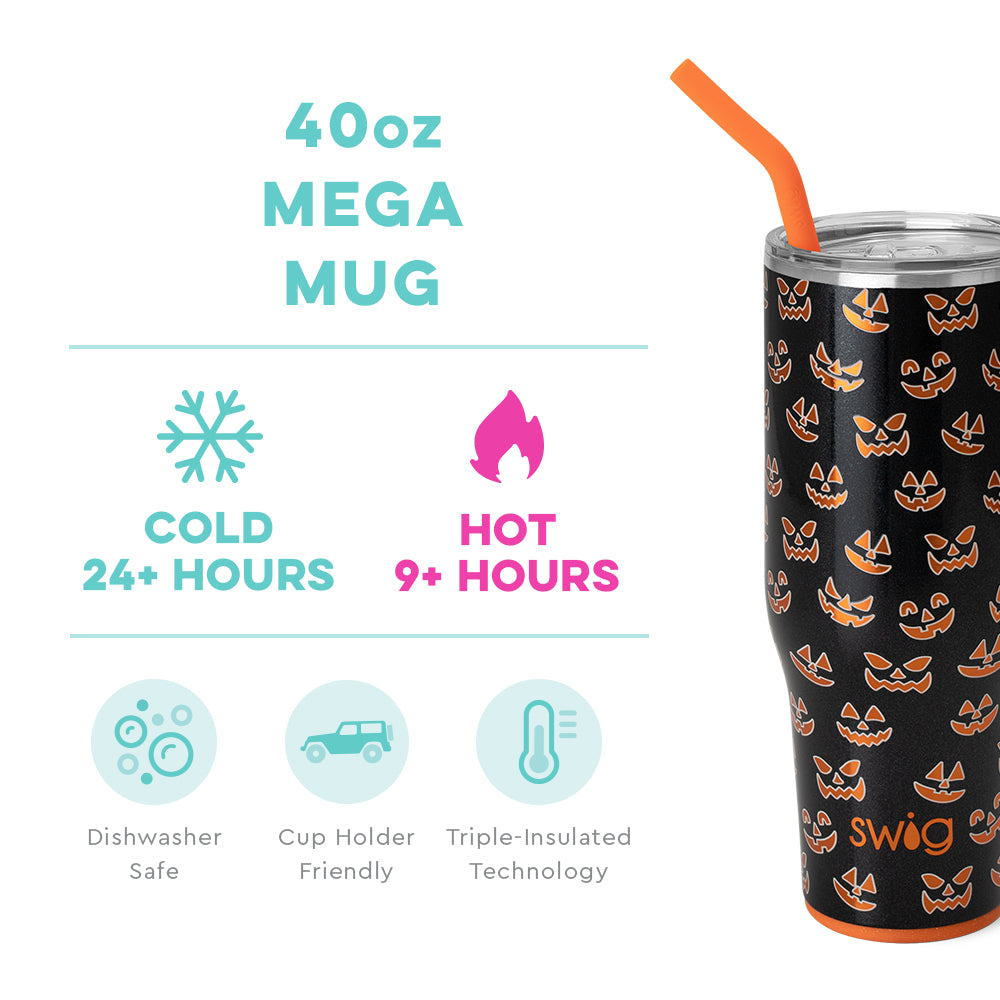 Jeepers Creepers Mega Mug (40oz) Halloween Tumbler-How Cute is That? Boutique