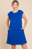 Embossed Texture Dress-How Cute is That? Boutique