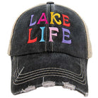 Trucker Embroidered Hat- LAKE-How Cute is That? Boutique