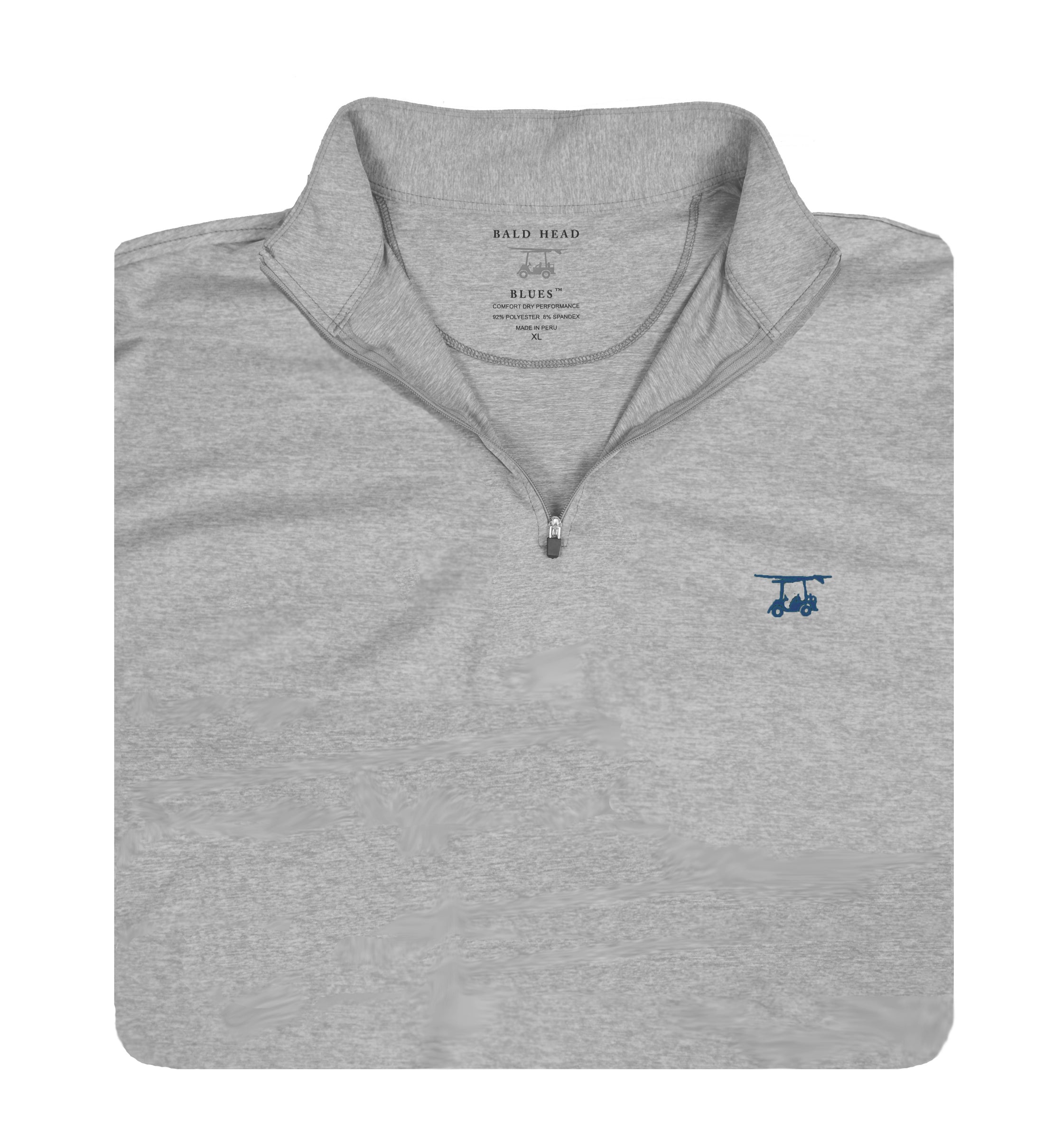 Ocean View Quarter Zip- Heather Monument-How Cute is That? Boutique