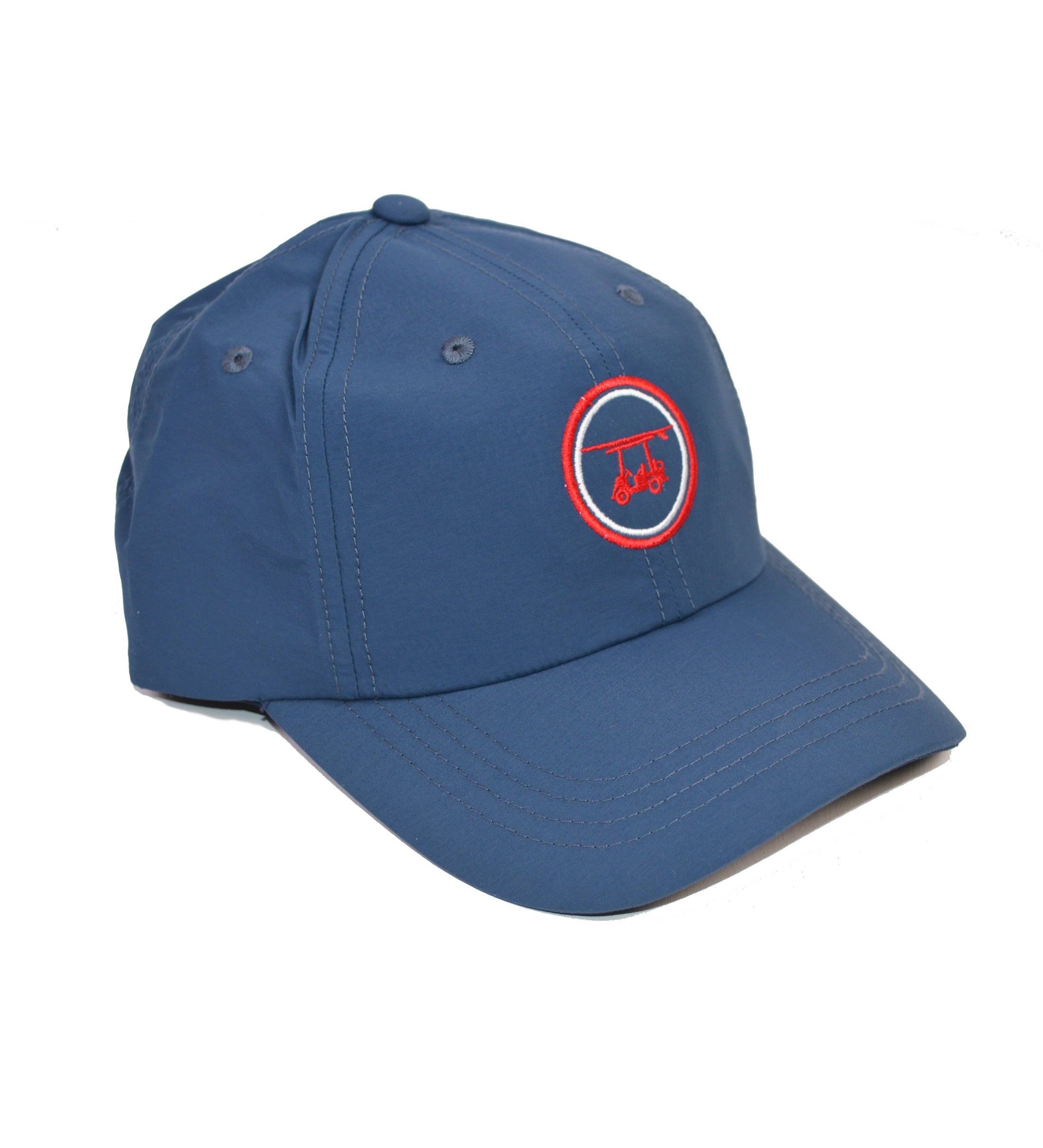Bald Head Blues Performance Hat - Navy-How Cute is That? Boutique