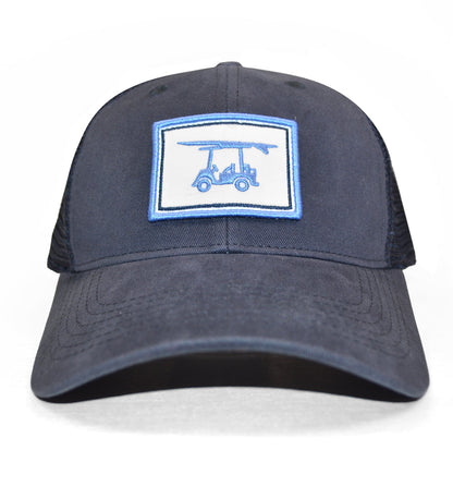 Bald Head Blues Trucker Hat - Navy