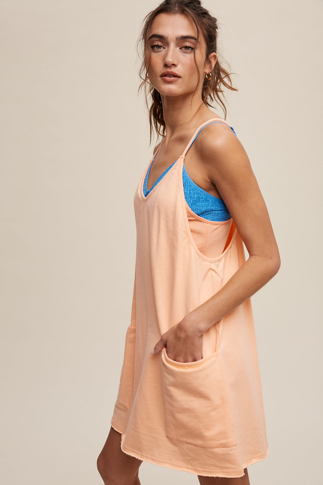 Sporty Mini Dress With Built in Romper Liner-How Cute is That? Boutique