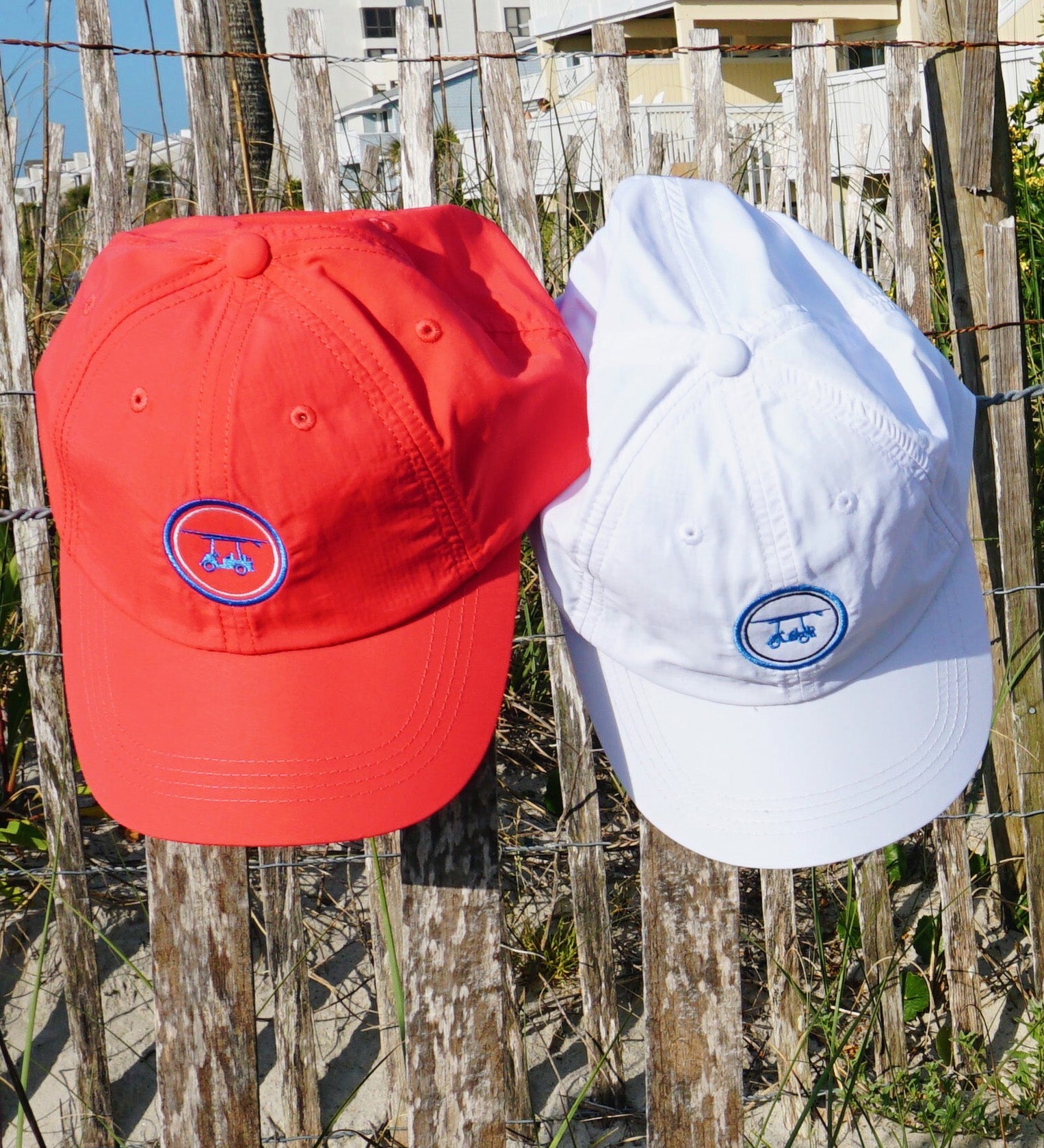 Bald Head Blues Performance Hat - White-How Cute is That? Boutique