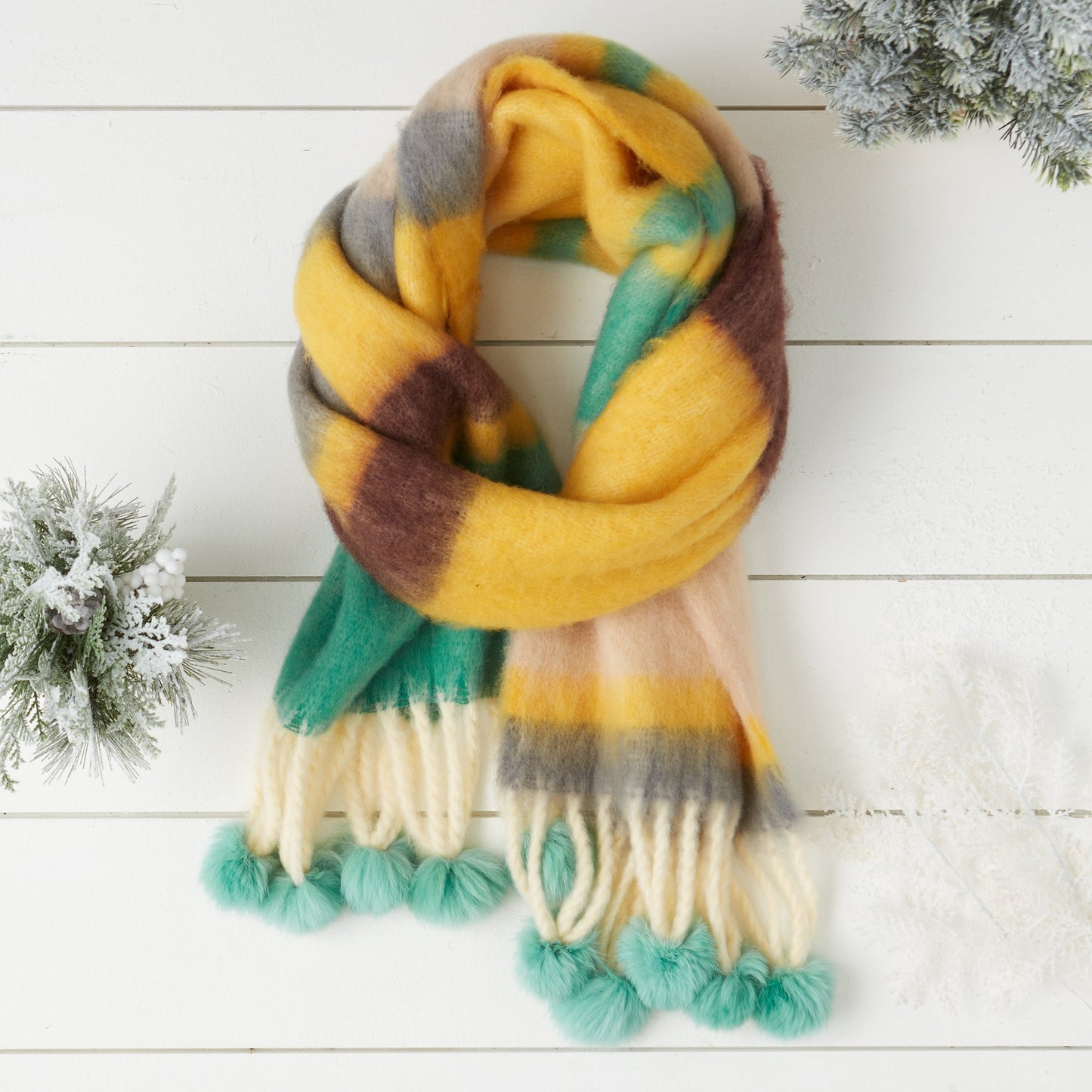 Zoey Stripe Scarf