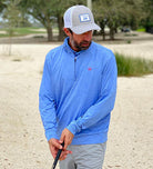 Ocean View Quarter Zip- Heather Regatta-How Cute is That? Boutique