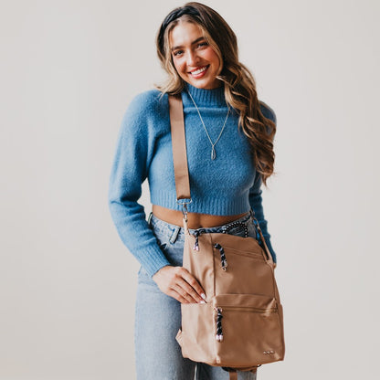 RYANNE ROPED BACKPACK
