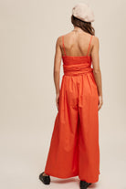 Wrap Around Wide Pant Jumpsuit-How Cute is That? Boutique