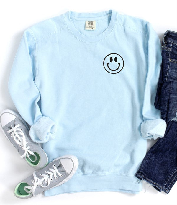 The Best is Yet To Come Comfort Color Sweatshirt-How Cute is That? Boutique