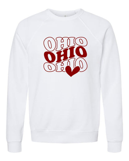 Groovy Ohio Cozy Crewneck Sweatshirt