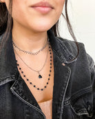 SILVER STELLA NECKLACE-How Cute is That? Boutique