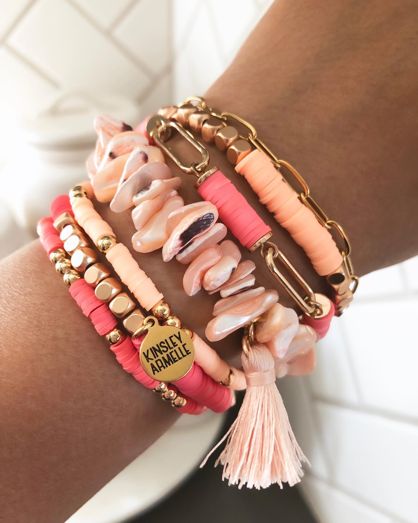 Thora Collection Sherbert Bracelet Set