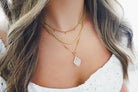 Nixie Collection - Gold Necklace-How Cute is That? Boutique