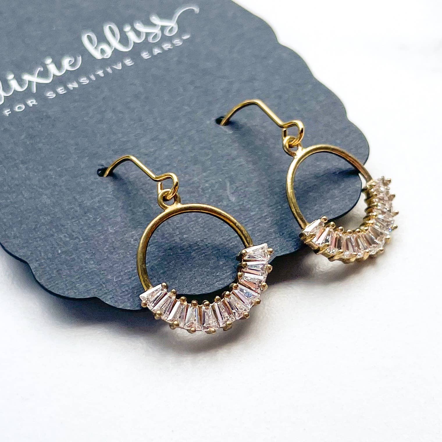Sincerely Yours Earrings-How Cute is That? Boutique