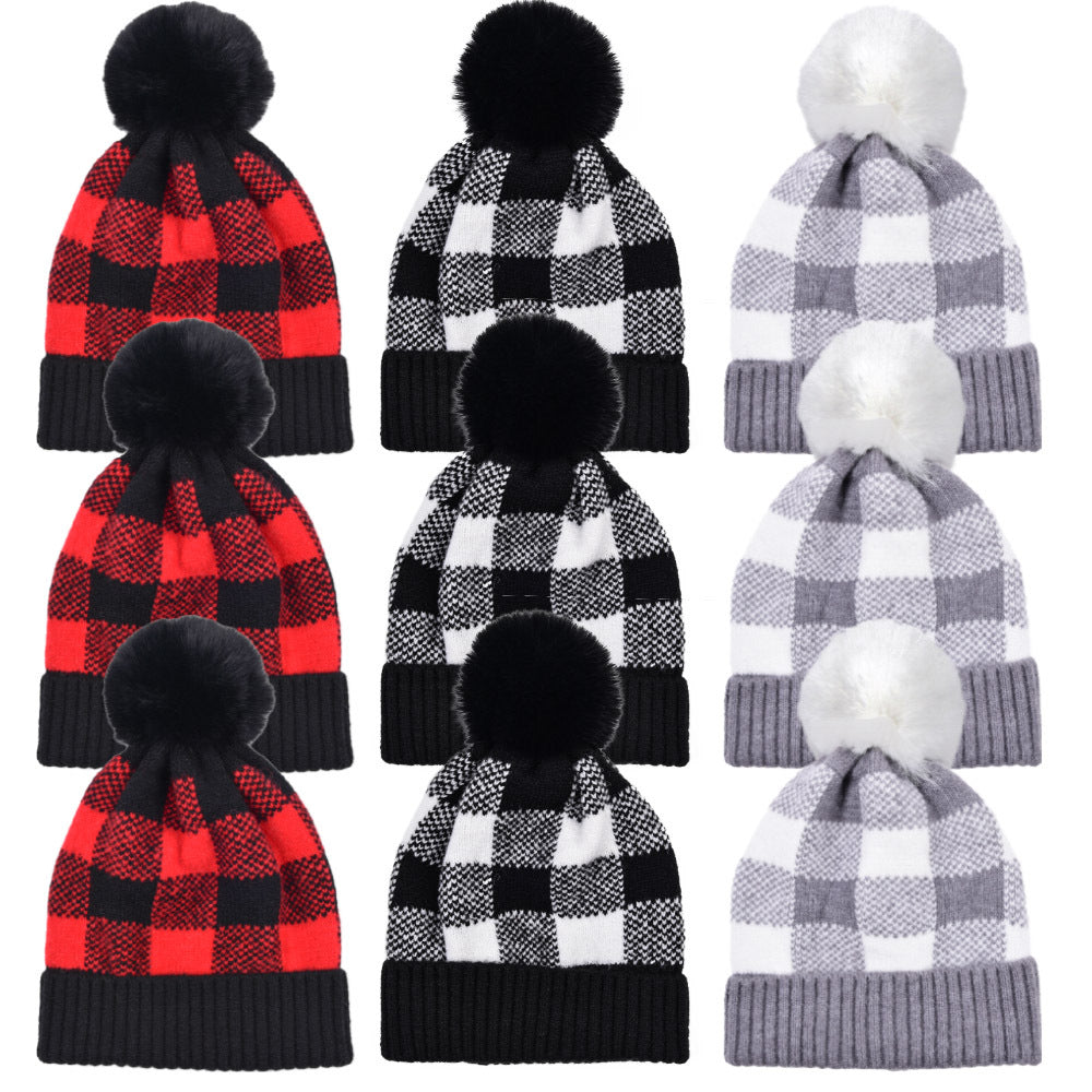 Buffalo Plaid Winter Hat