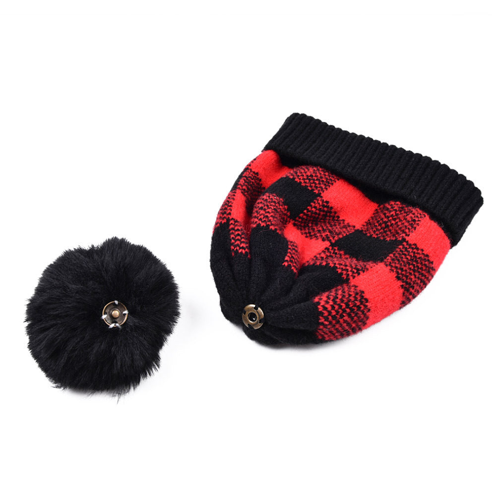 Buffalo Plaid Winter Hat