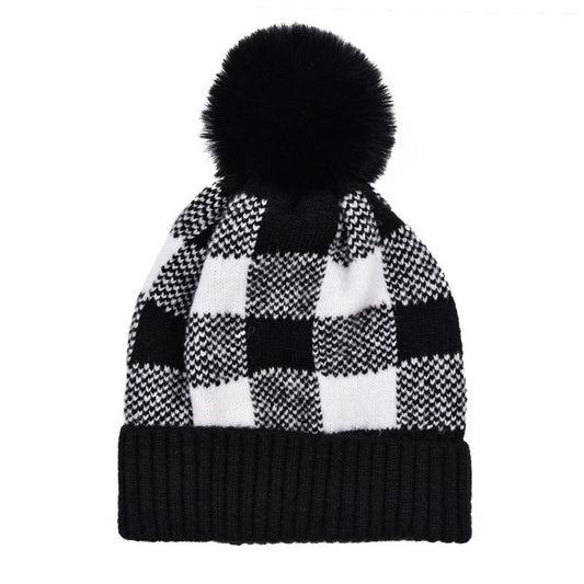 Buffalo Plaid Winter Hat