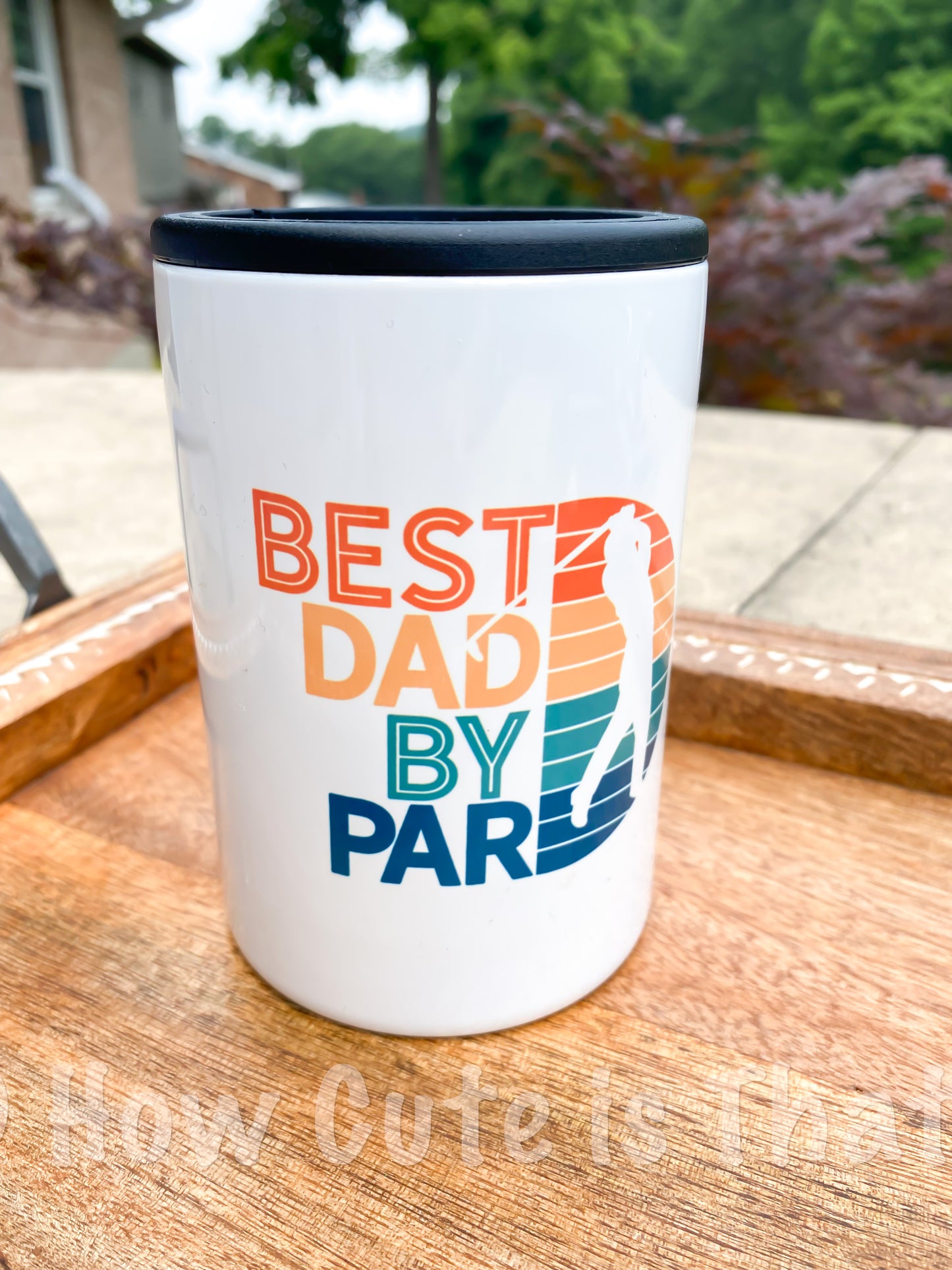 Best Dad by Par Can Cooler