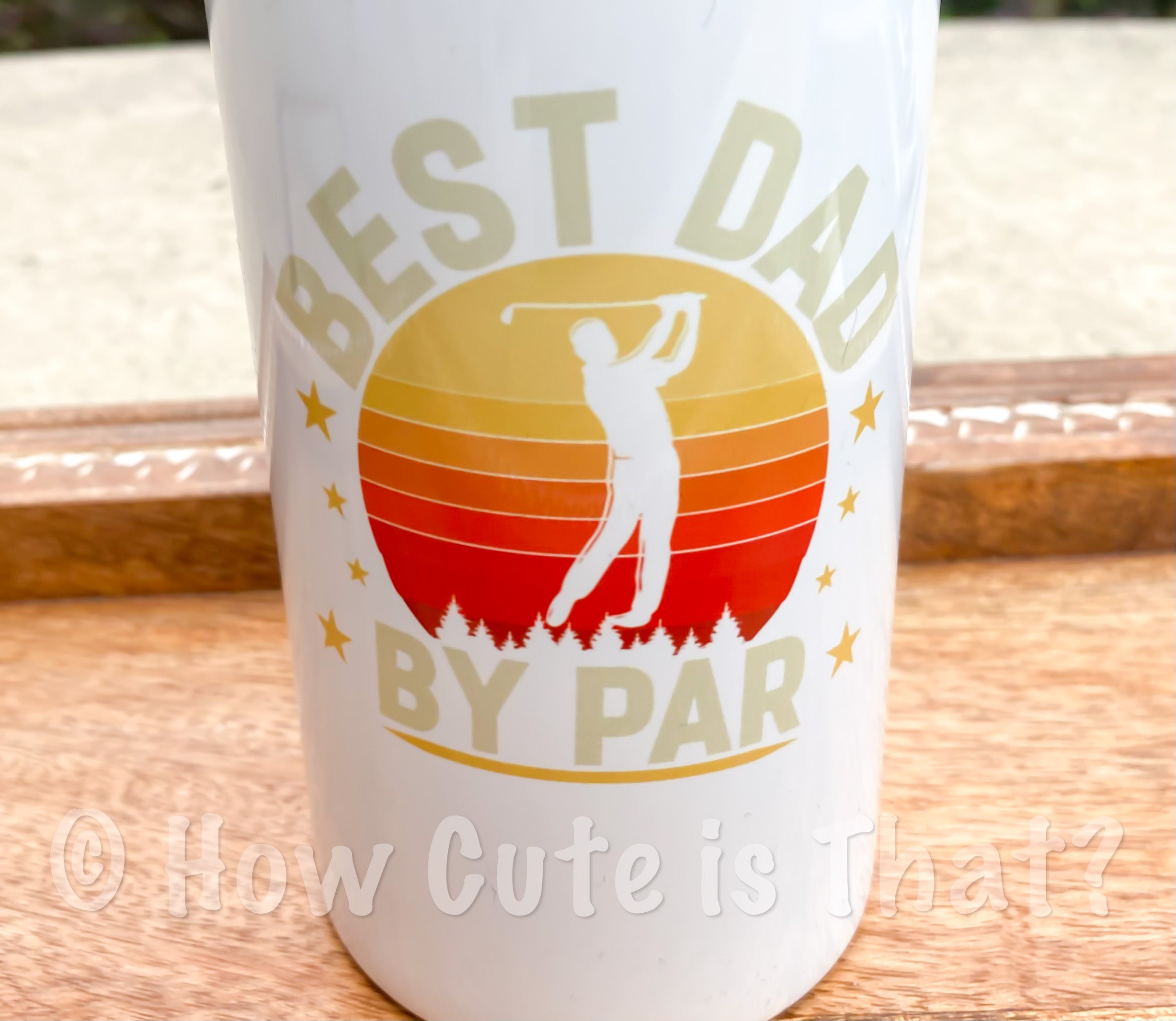 Best Dad by Par Can Koozie-How Cute is That? Boutique