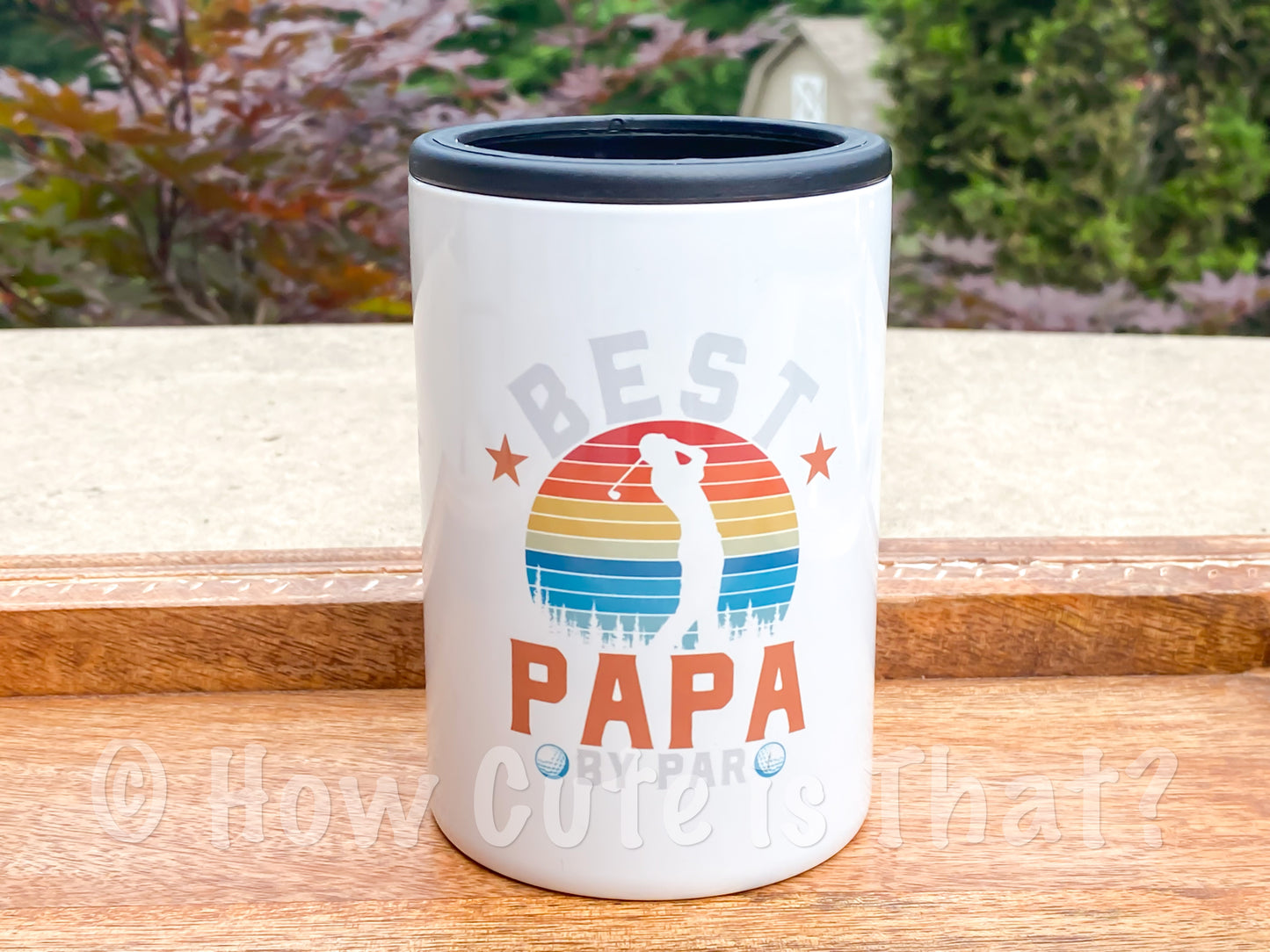 Best Papa by Par Can Cooler