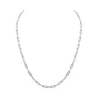 Maker Collection - Silver Lync Necklace-How Cute is That? Boutique