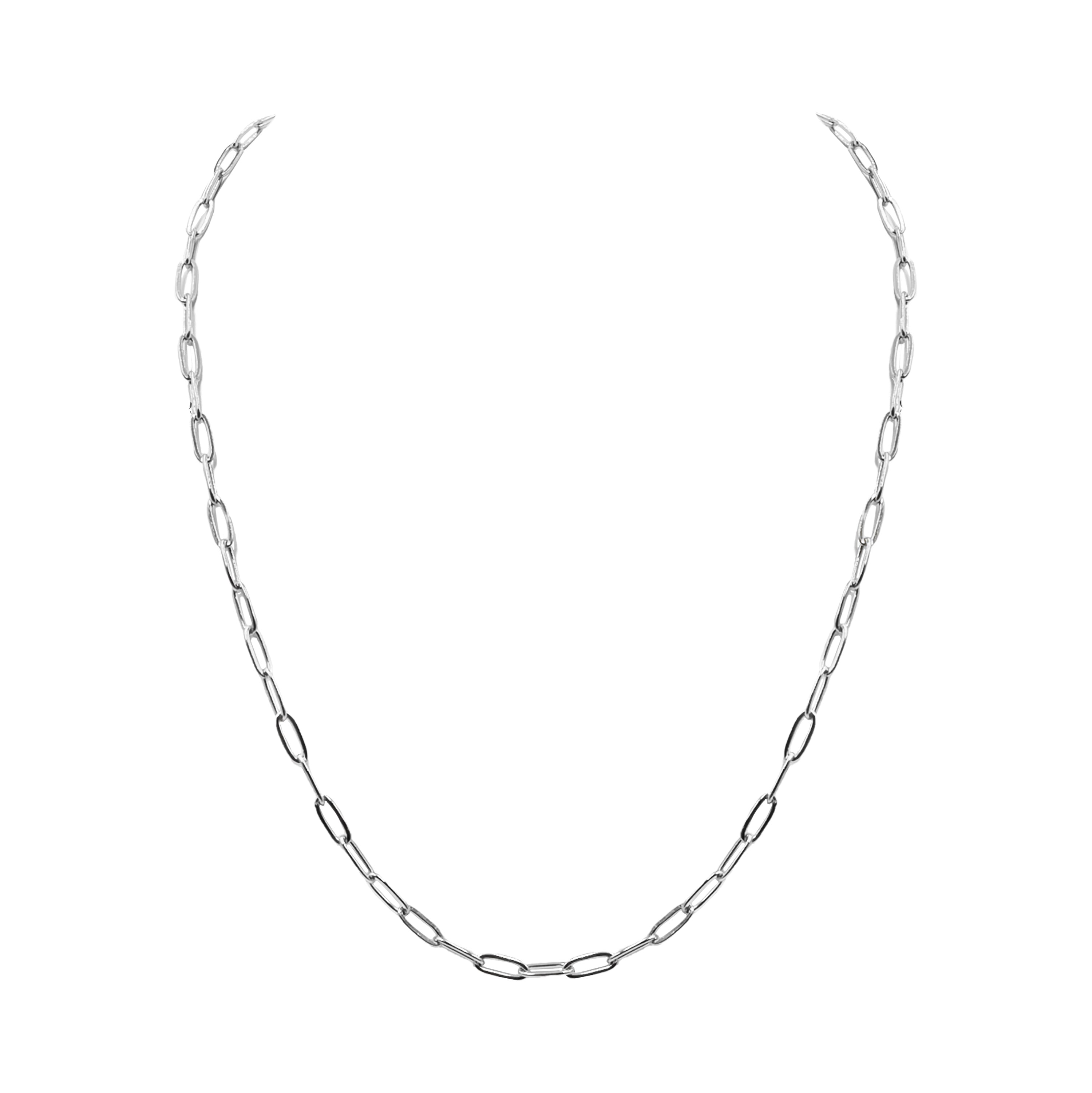 Maker Collection - Silver Lync Necklace-How Cute is That? Boutique