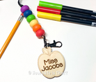 RAINBOW TEACHER LANYARDS-How Cute is That? Boutique