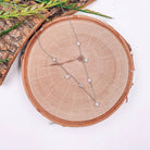 Starsha White Gold Necklace-How Cute is That? Boutique