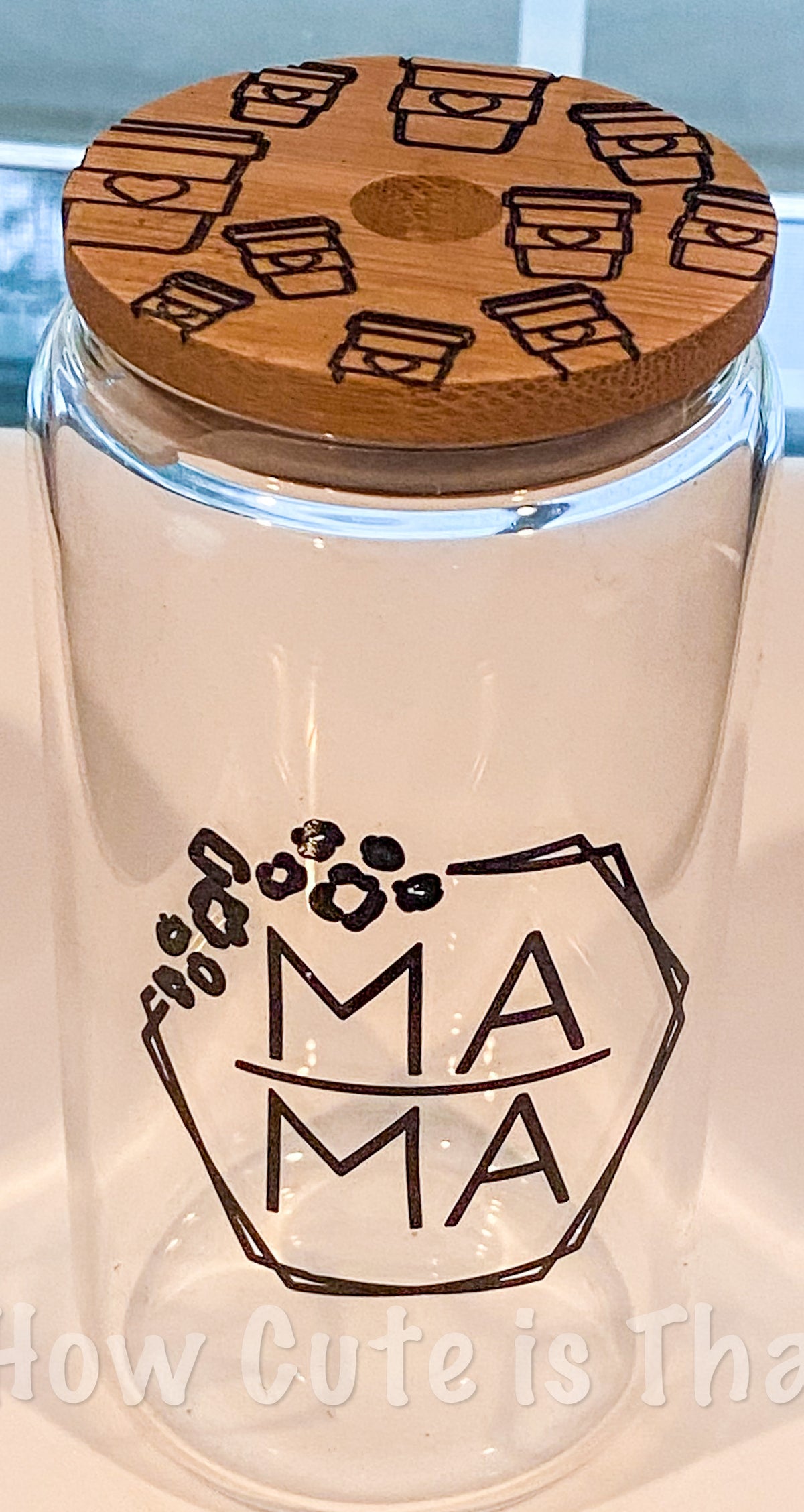Glow in the Dark Ghost Glass Tumbler-How Cute is That? Boutique