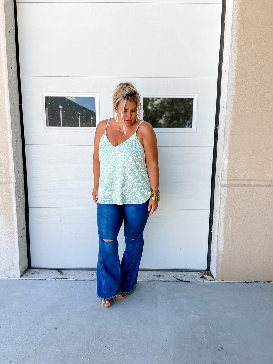 Jolie Cheetah Tank-How Cute is That? Boutique
