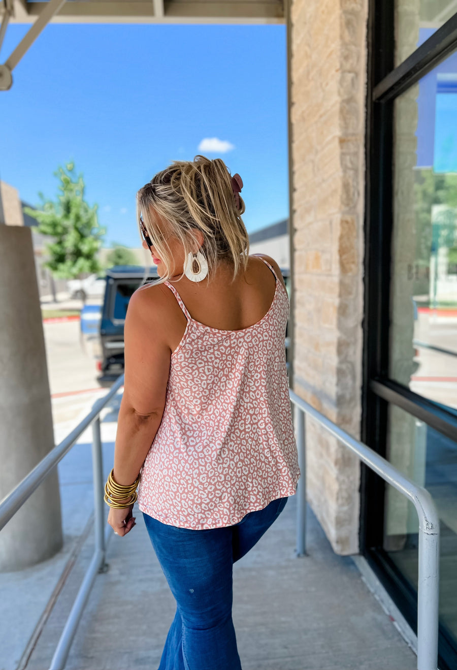 Jolie Cheetah Tank-How Cute is That? Boutique