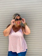 Jolie Cheetah Tank-How Cute is That? Boutique