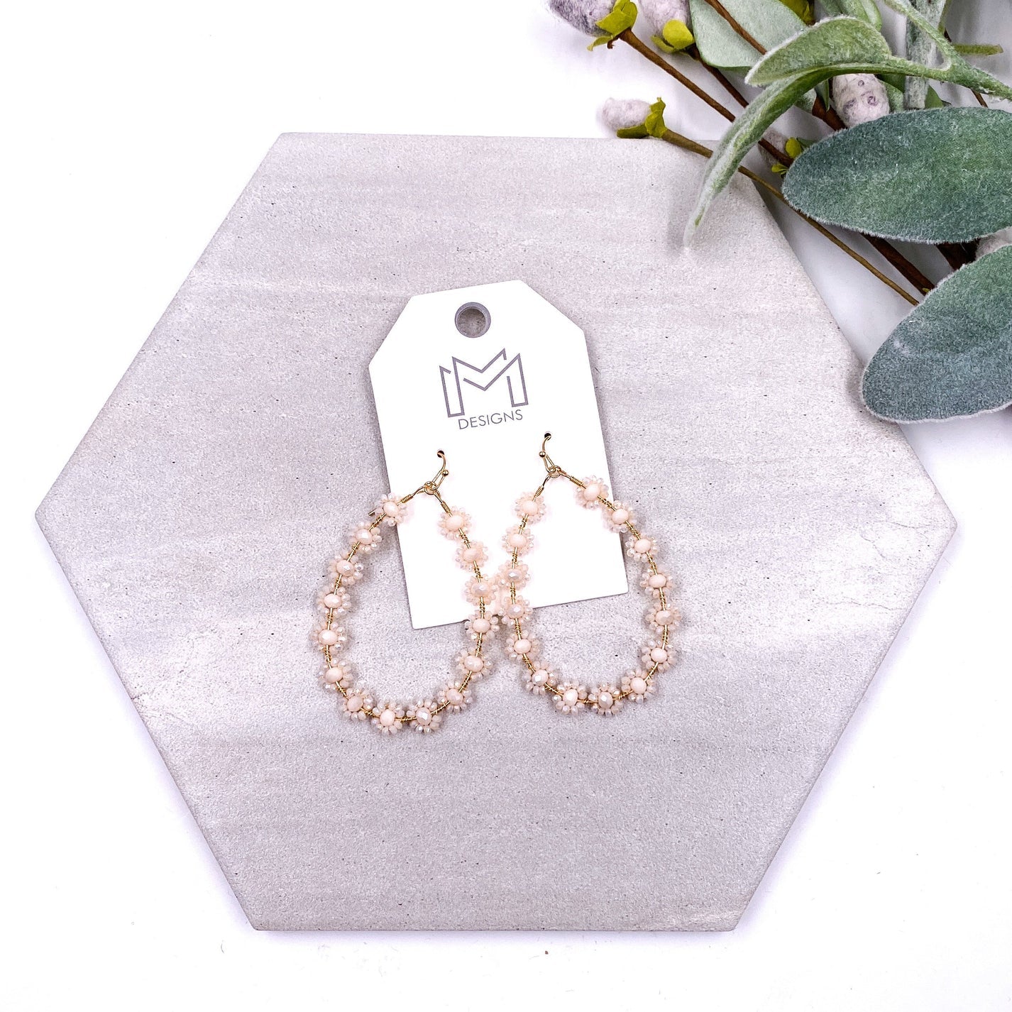 Flora Earrings-How Cute is That? Boutique