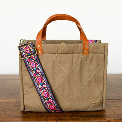 PS CROSSBODY TOTE BAG IN OLIVE