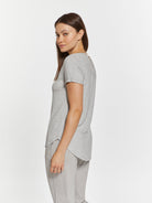 LANELLE TEE- Heather Storm-How Cute is That? Boutique