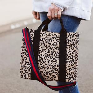 PS SMALL LEOPARD TOTE