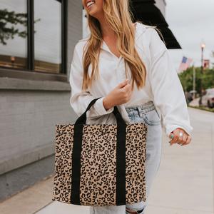 PS LARGE LEOPARD TOTE
