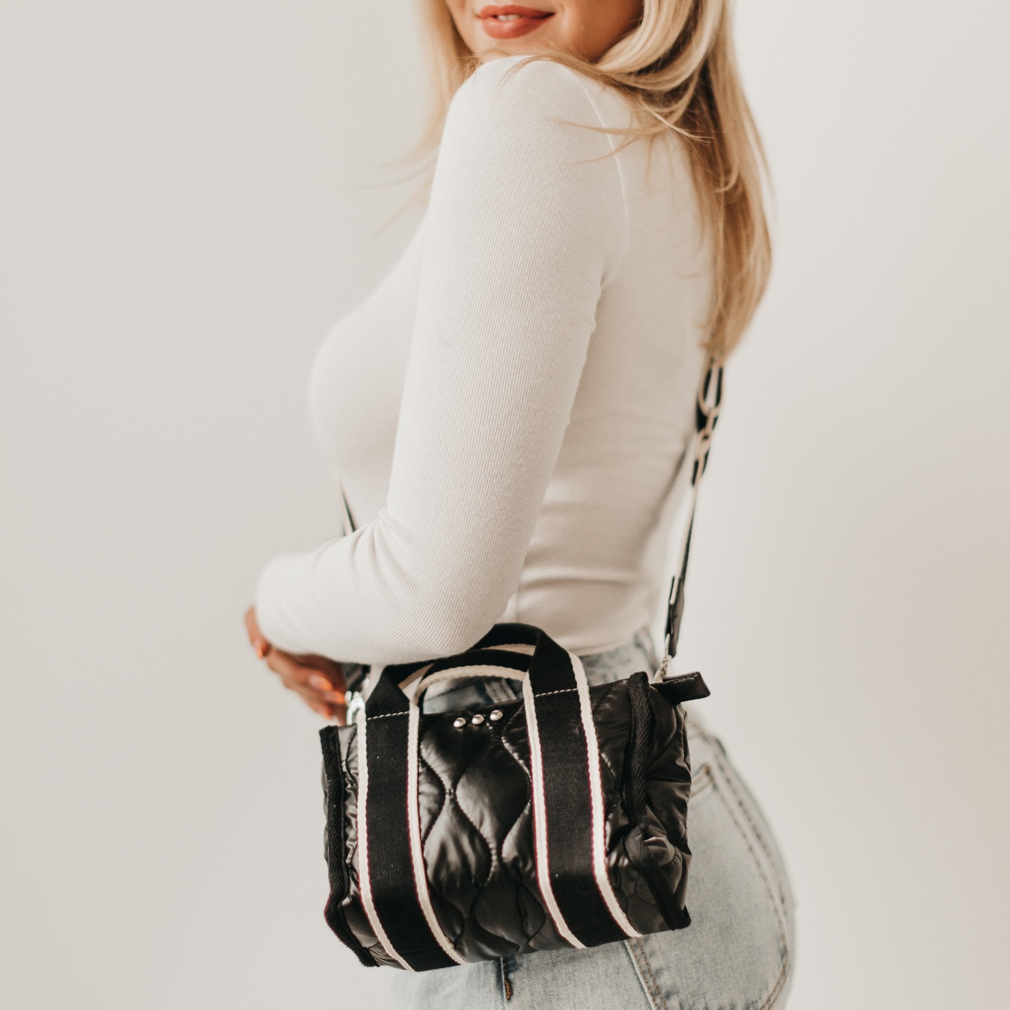 PS MINI MOLLY QUILTED CROSSBODY-How Cute is That? Boutique