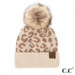 CC Leopard Winter Hats